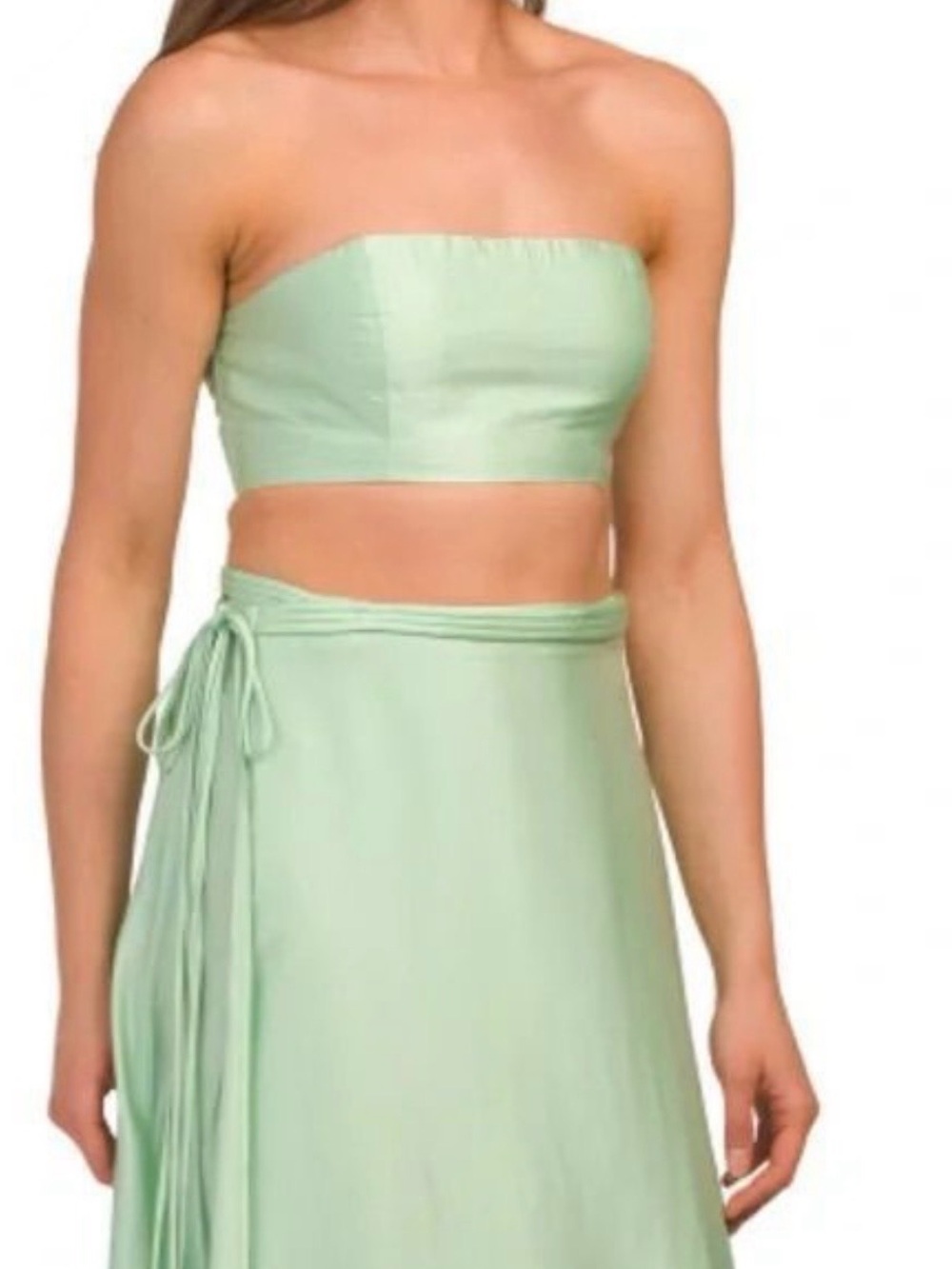 Farm Rio Mint Crop Top